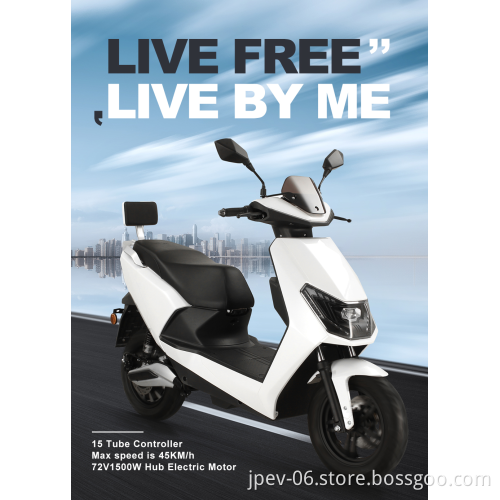 Jinpeng Prezzo a buon mercato a due ruote potente pedale assistito da moto elettrico per passeggero